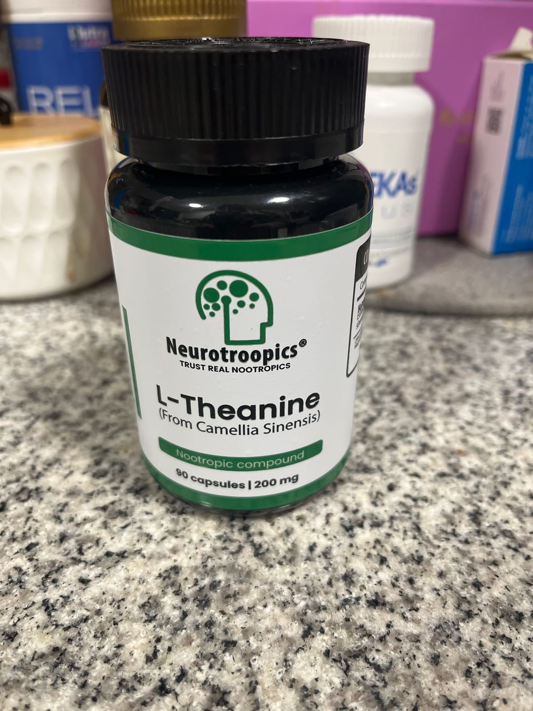 Customer photo review of L-teanina - 200 mg