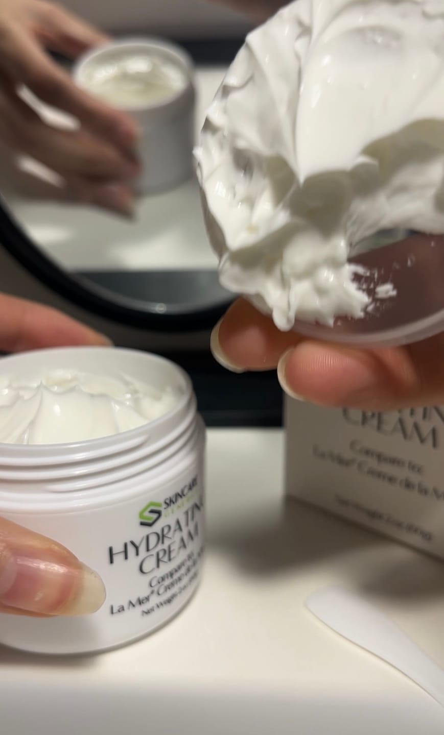 Customer photo review of HYDRATING CREAM | BARRIER SUPPORT