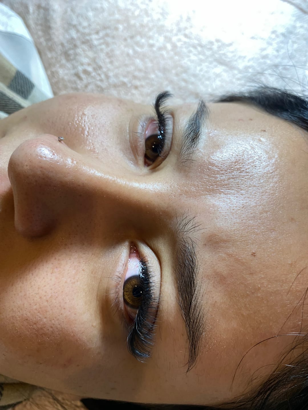 Customer photo review of fLASH EYELASH SERUM
