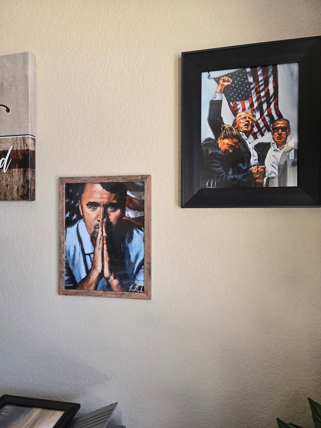Customer photo review of (PRE-ORDER) Charlie Kirk - A Patriot's Tribute