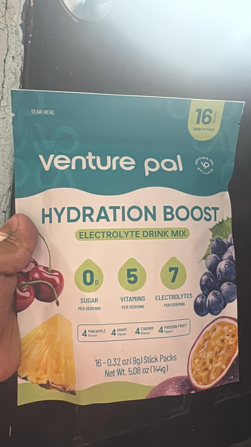 Customer photo review of Sugar Free Electrolyte Powder Packets