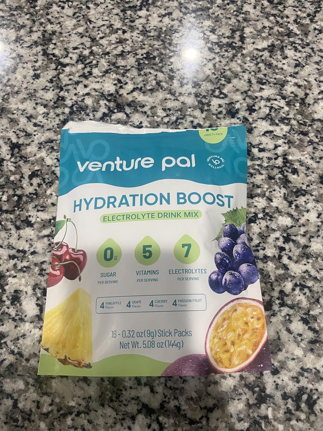 Customer photo review of Sugar Free Electrolyte Powder Packets