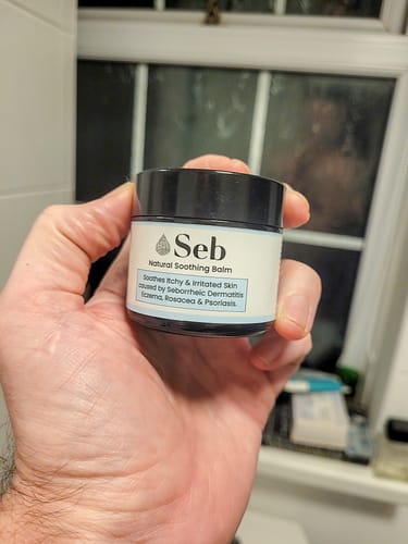 Customer photo review of Seb Natural Soothing Balm