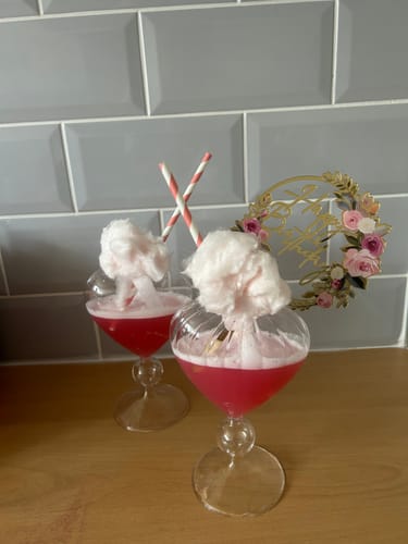 Customer photo review of The Birthday Cocktail Kit