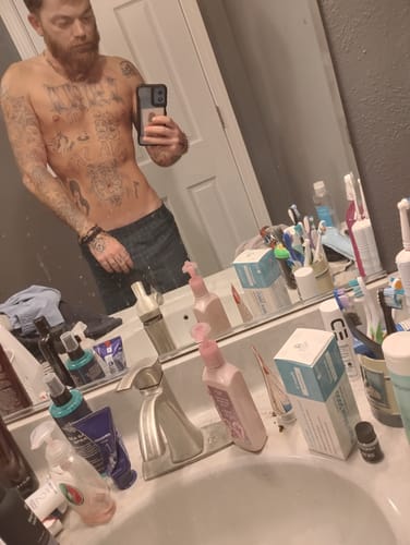 Customer photo review of PUMP NON STIM PRE | SAMPLE PACK (Rainbow Dragonfruit) - 3 Sample Pack