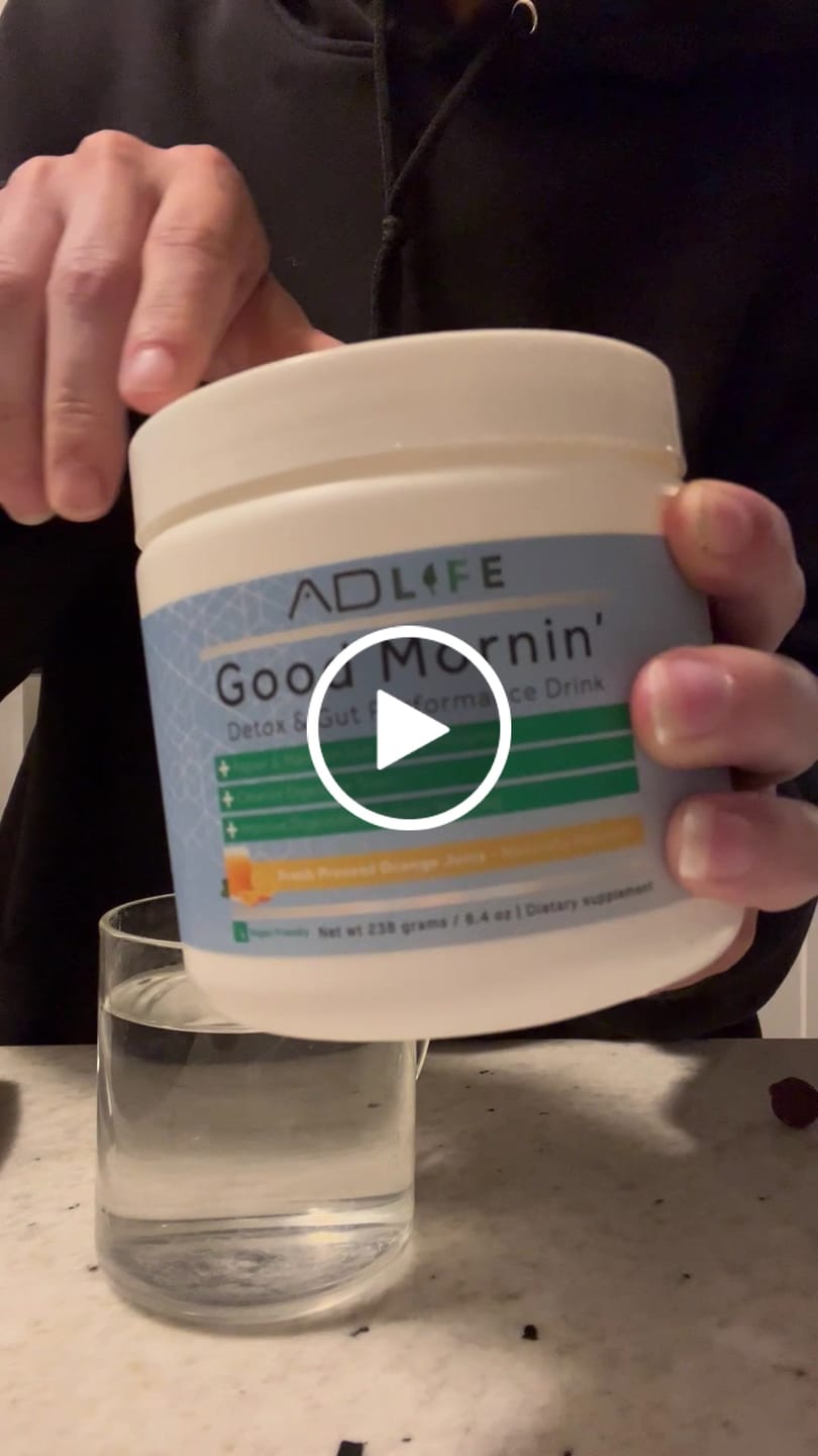 Customer video review of Good Mornin | Detox and Gut Performance Drink