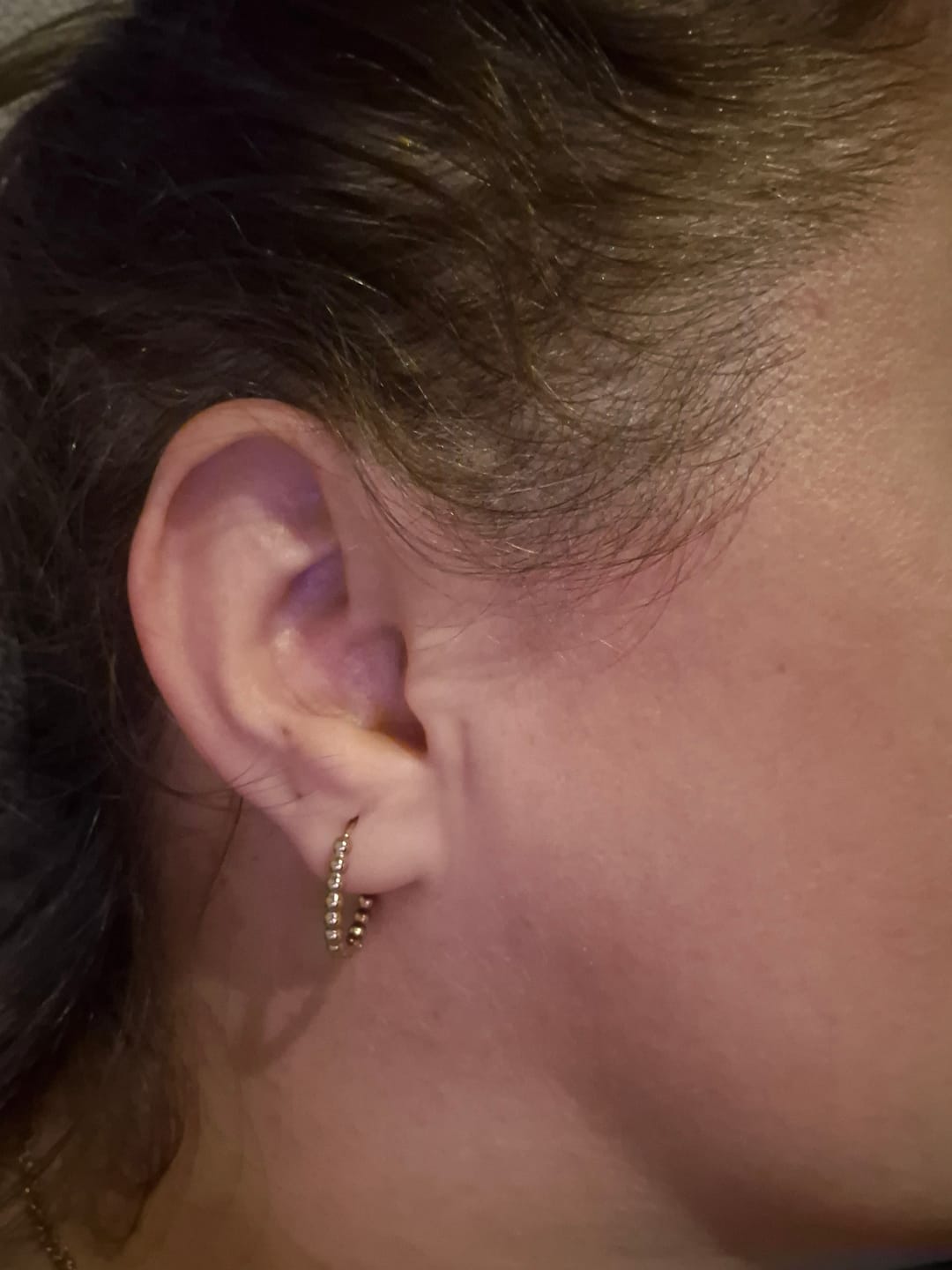 Customer photo review of Liz Earrings