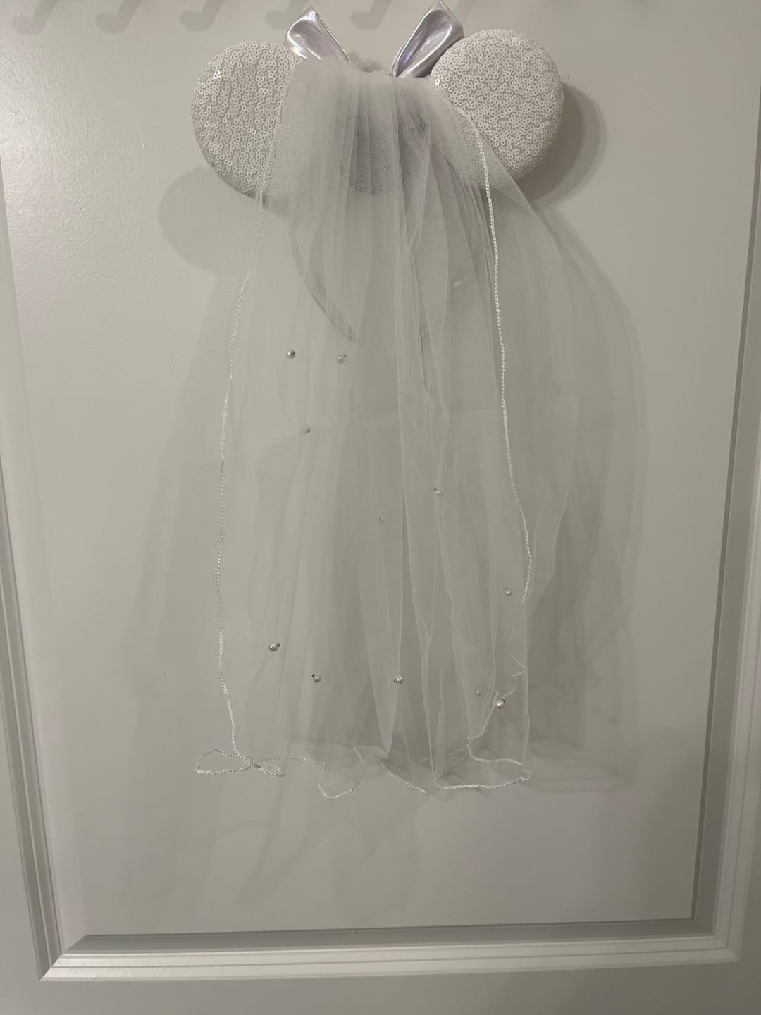 Customer photo review of Bride Sparkle Mickey Ears