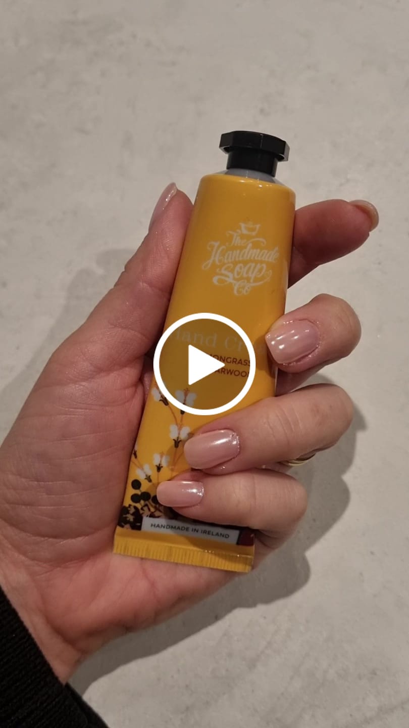 Customer video review of Hand Cream - Lemongrass & Cedarwood | 30g