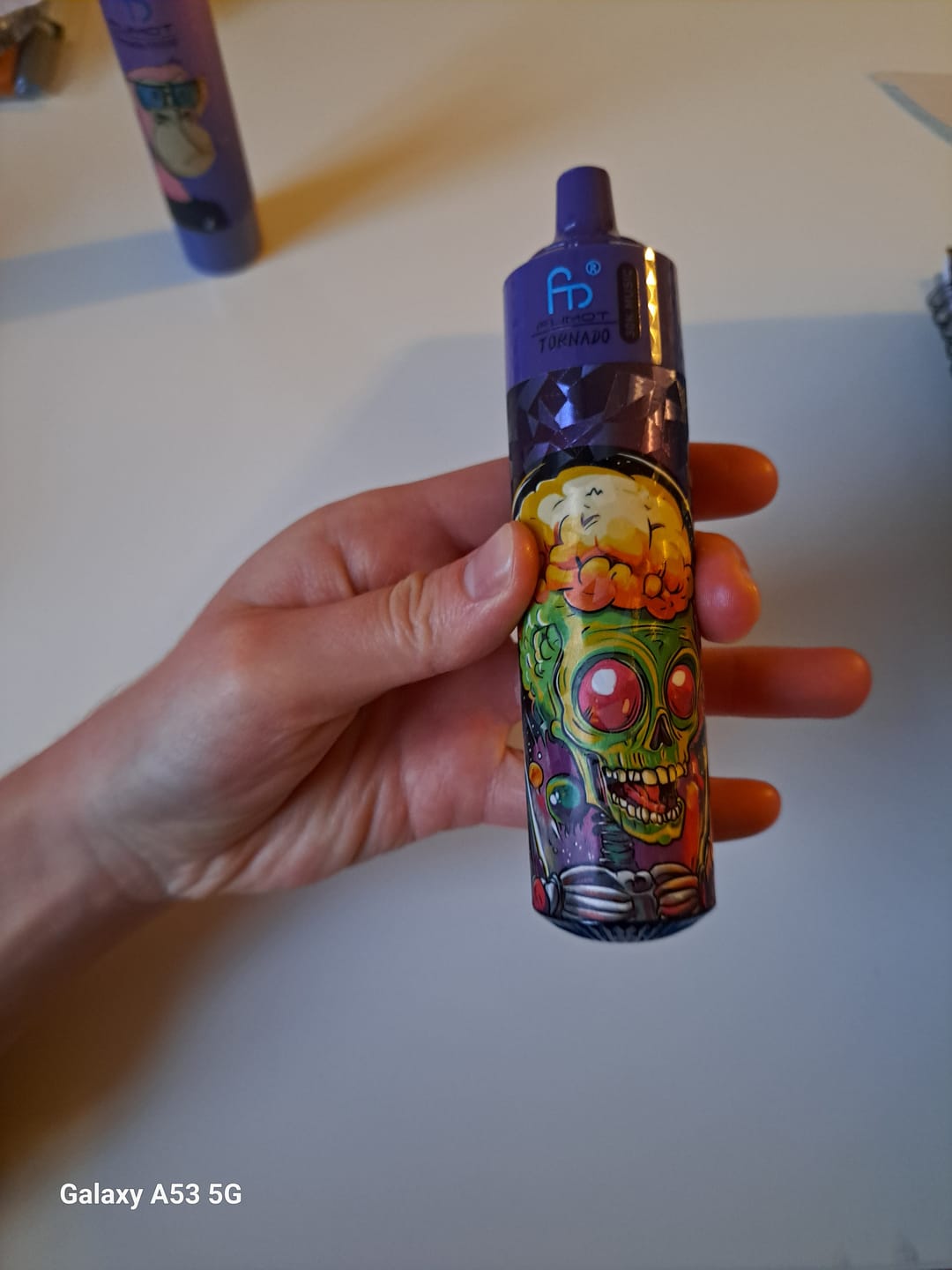 Customer photo review of Blueberry Sour Raspberry