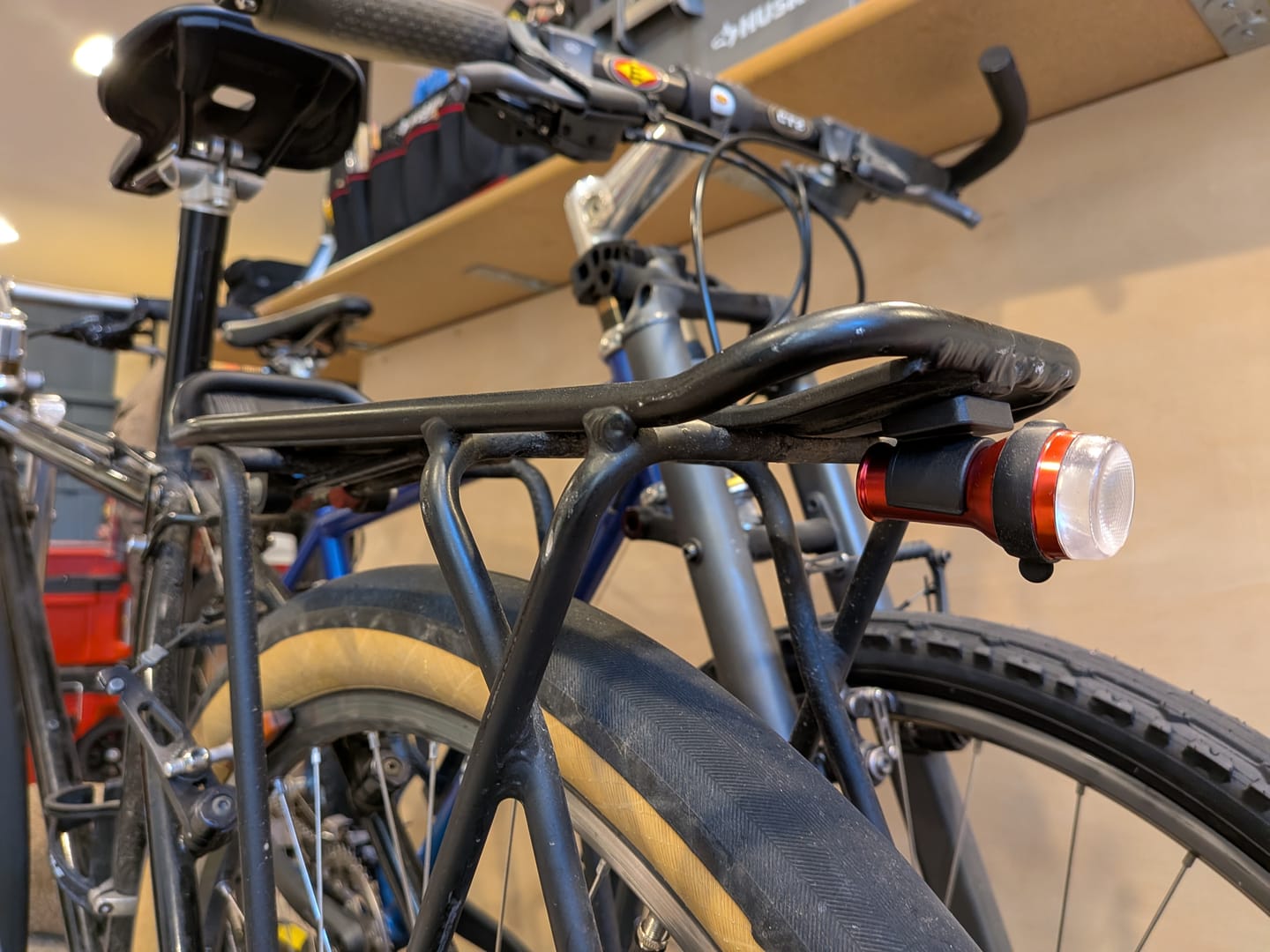 Customer photo review of TraceR Bolt-On Brompton Rear Bracket