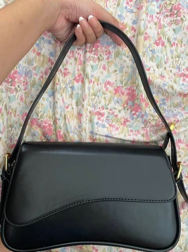 Customer photo review of Mila Shoulder Saddle Bag