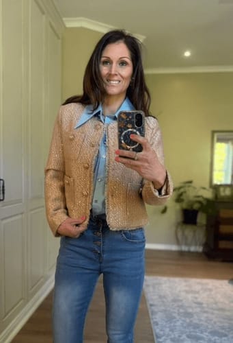 Customer photo review of Selina Vintage Jacket