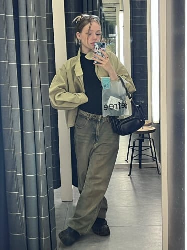 Customer photo review of Hailey Windbreaker Jacket