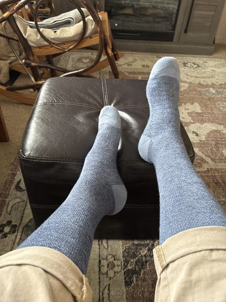 Customer photo review of Compression Socks - Cloud Slides