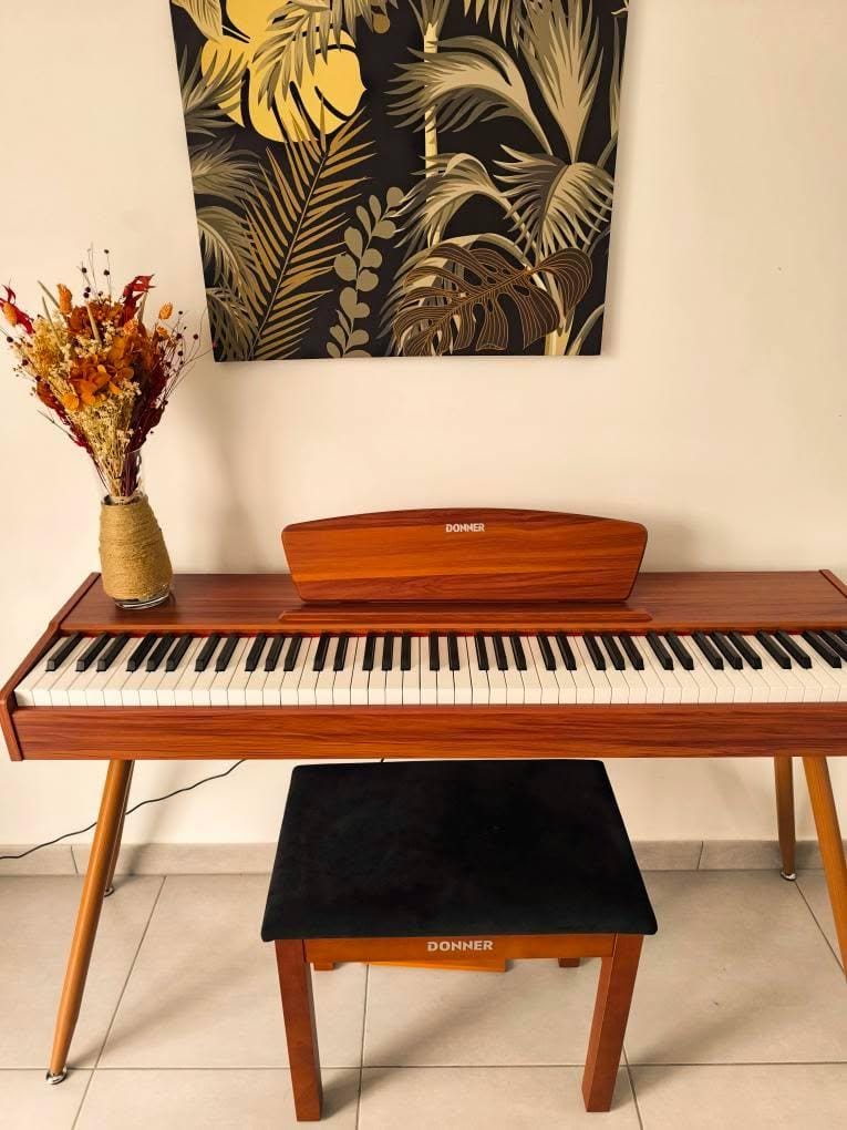Customer photo review of Donner DDP-80 Motif de Bois Piano Numérique