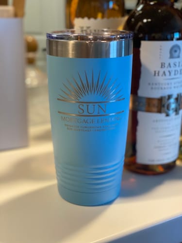 Customer photo review of (6 Pieces) Laser Engraved Tumbler | 20 oz