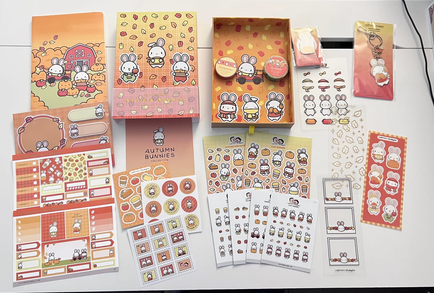 Customer photo review of Autumn Bunnies Box Set