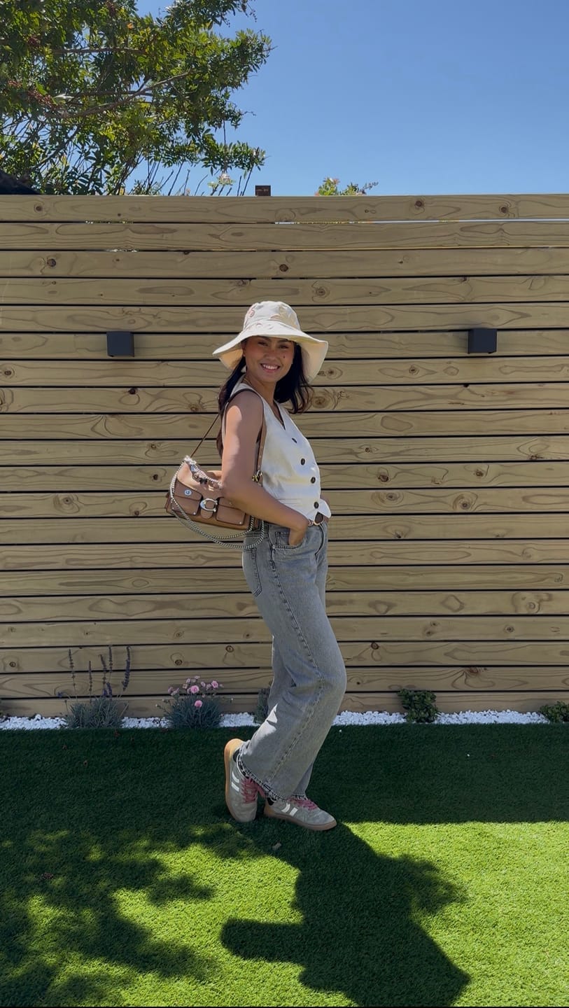 Customer photo review of WAISTCOAT | OATMEAL