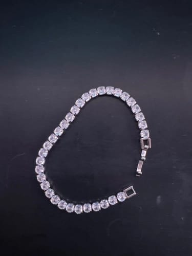 Customer photo review of Round Cut Zirconia Tennis Bracelet