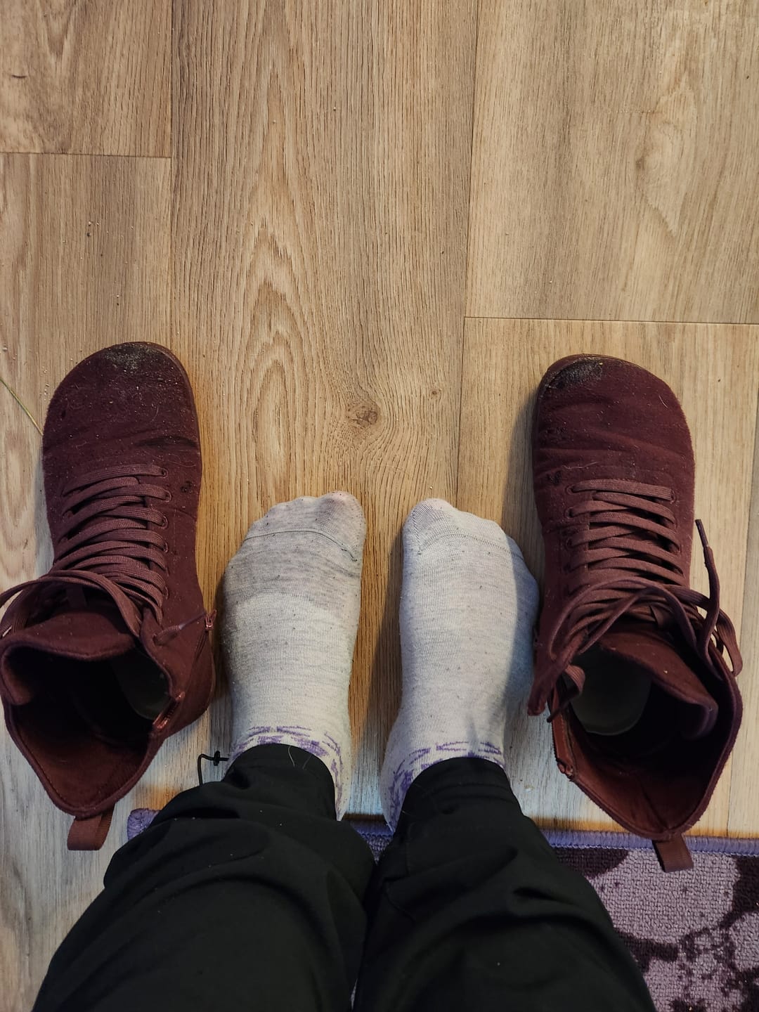 Customer photo review of Vaistoa Tunto 2 -paljasjalkatennarit
