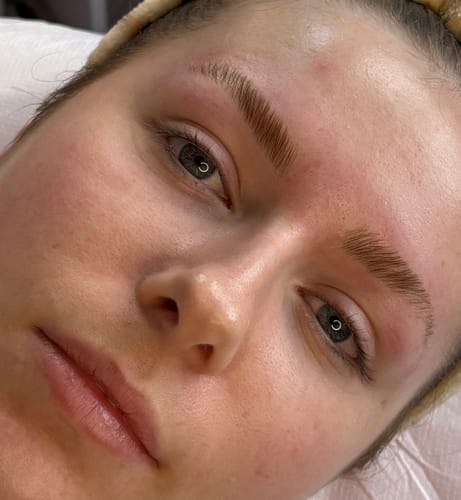 Customer photo review of Cysteamine Brow & Lash Lamination Kit - Step 2 - 15ml