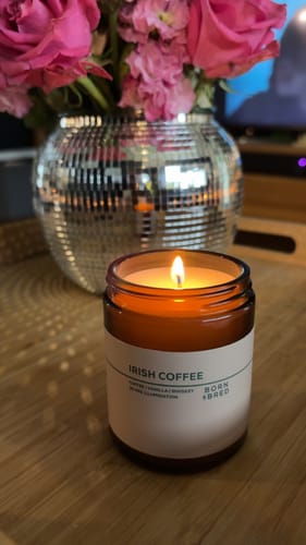 Customer photo review of Irish Coffee Candle 250g | Born & Bred