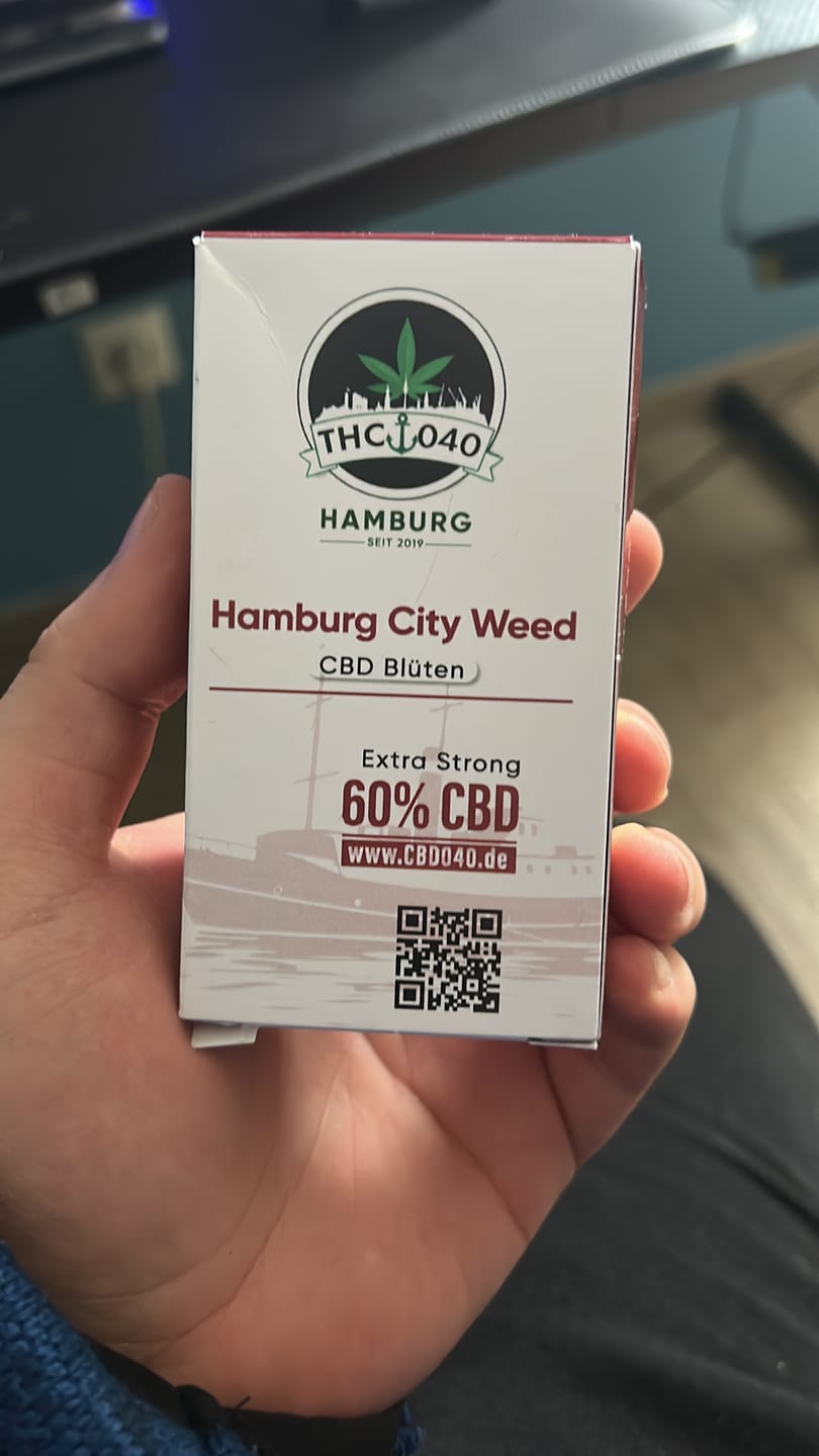 Customer photo review of Hamburg City Weed – 60% Extra Strong - Hochwertige CBD Blüten mit der Energie der Stadt