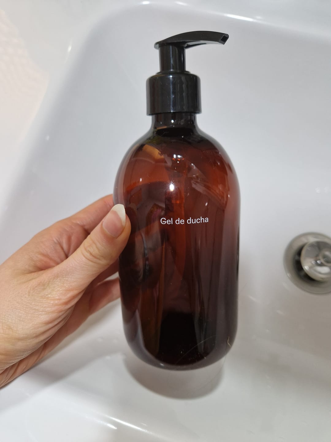 Customer photo review of Botella Soluto Gel de Ducha