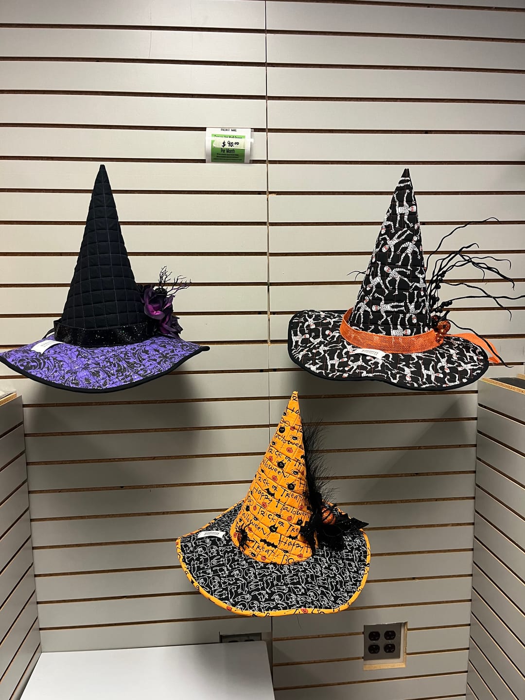 Customer photo review of Spellbound Quilted Witch Hat Sewing Pattern | Digital PDF Pattern