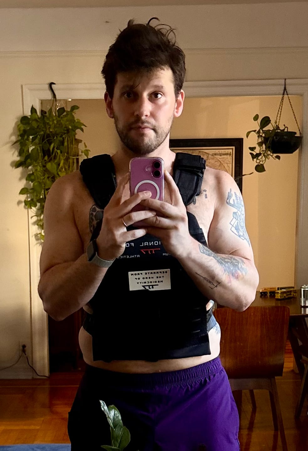 Customer photo review of Quantum Athletics Centurion Weight Vest
