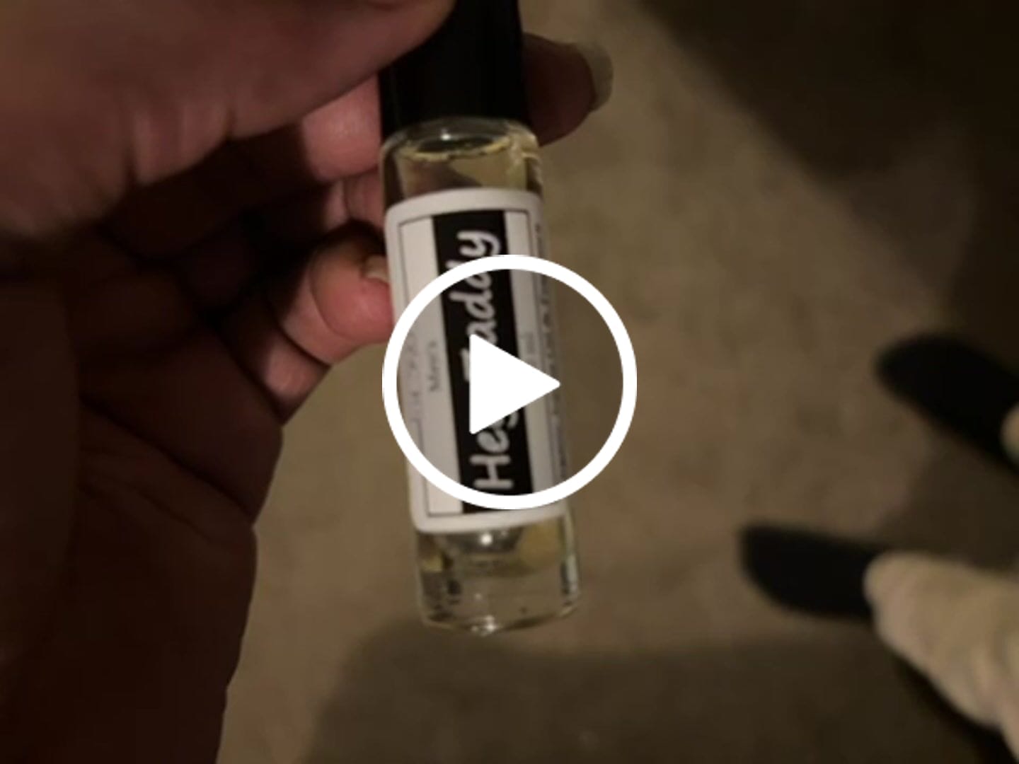 Customer video review of Men's Cologne Oil Roller