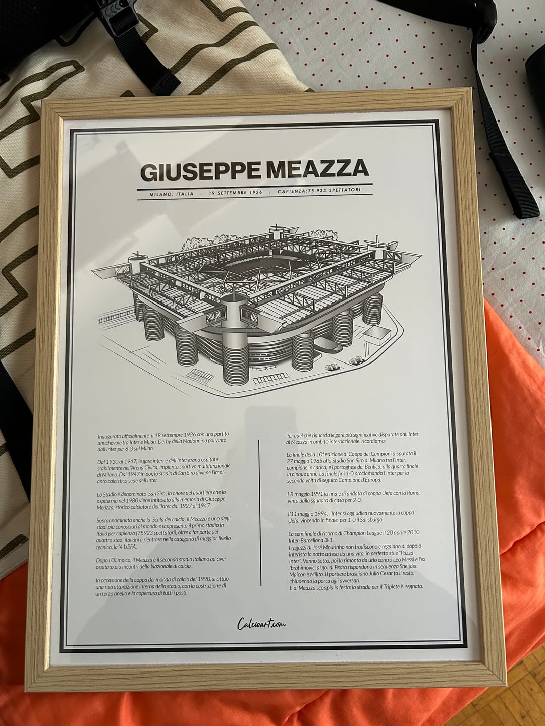 Customer photo review of STADIO GIUSEPPE MEAZZA - INTER