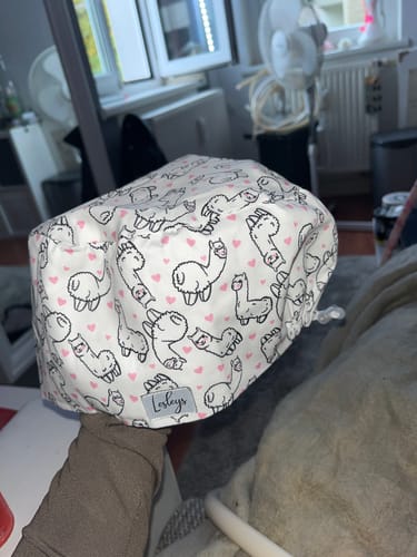 Customer photo review of OP Haube Alpaka Farm - Komfort