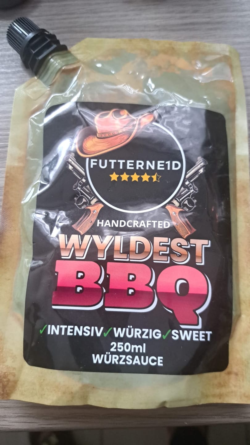 Customer photo review of WYLDEST BBQ 250ml