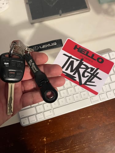 Customer photo review of 10mm Wrench Keychain