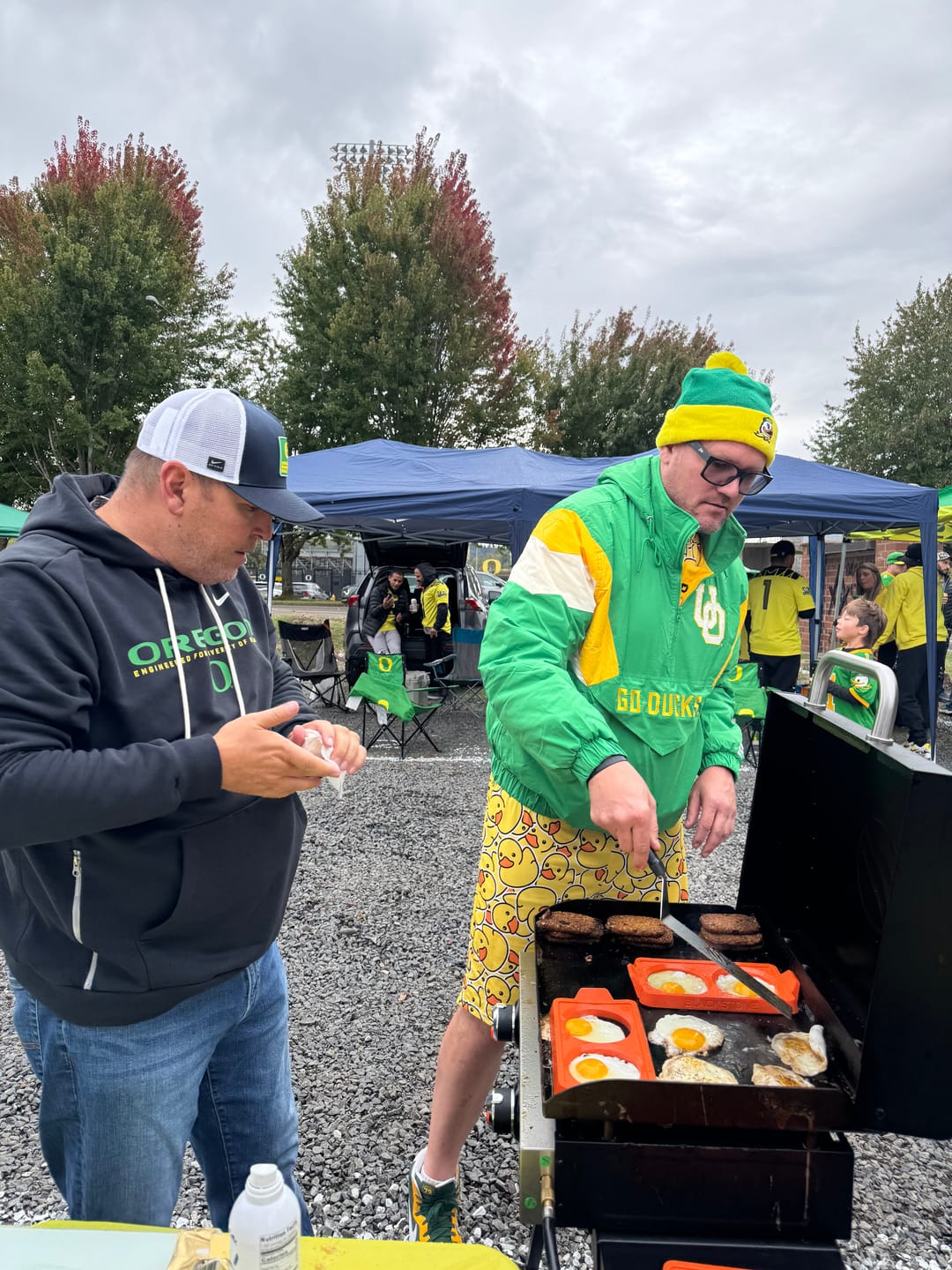 Customer photo review of Legacy Pullover Jacket - Ducks