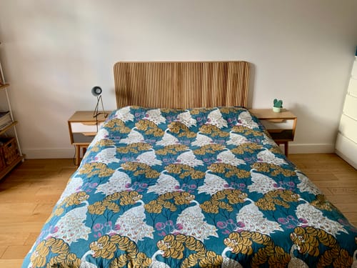 Customer photo review of HORSENS - Tête de lit 140 cm en bois