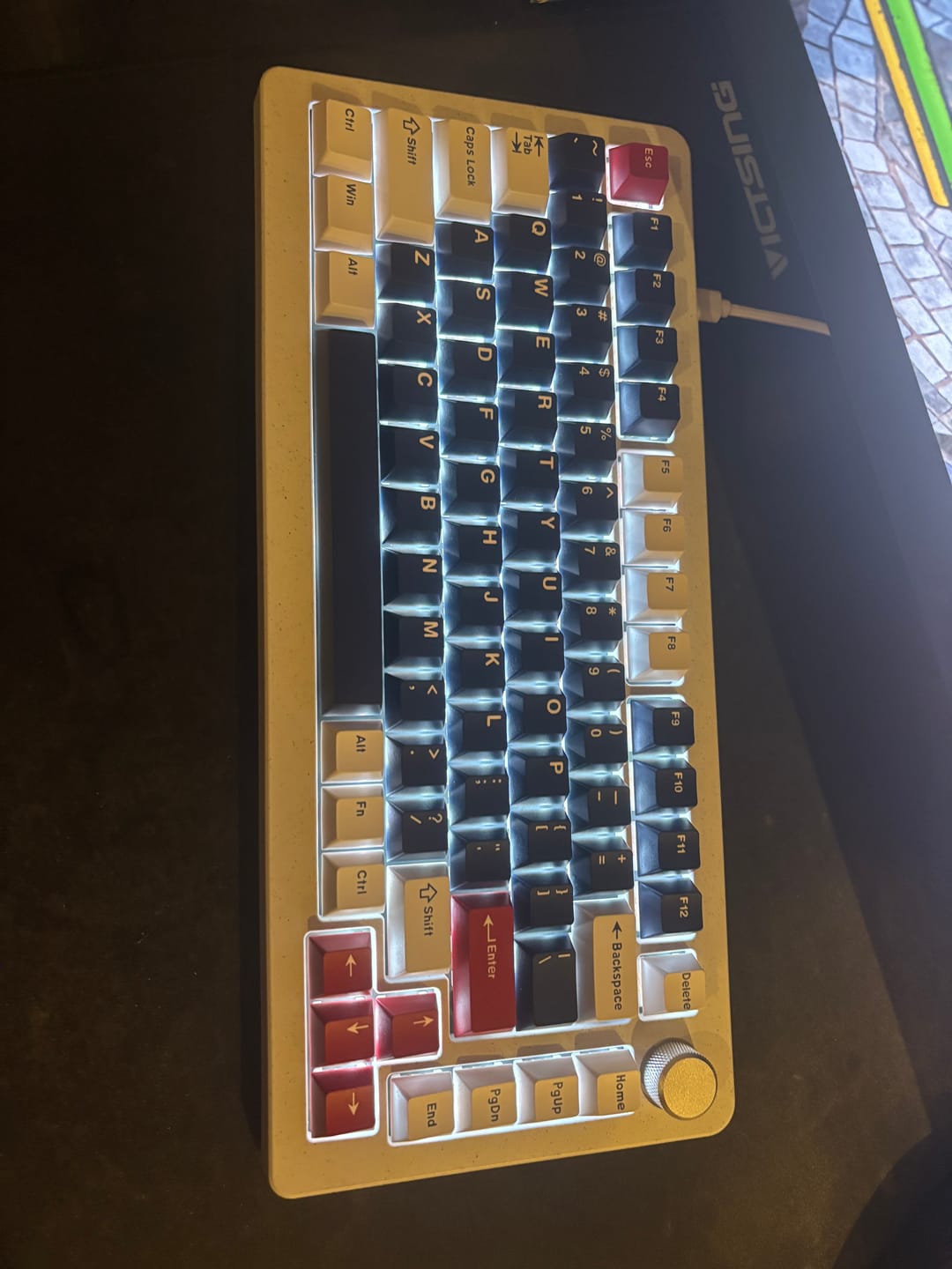 Customer photo review of DrunkDeer A75 Pro - Wired Actuation Distance Adjustable HE Magnetic Switch Keyboard