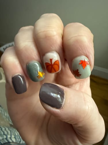 Customer photo review of D455 Calaca Nude Crème Dip Powder