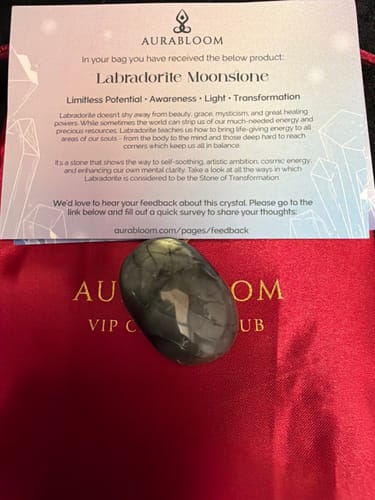 Customer photo review of VIP Crystal Club ~ Monthly Crystal Tester