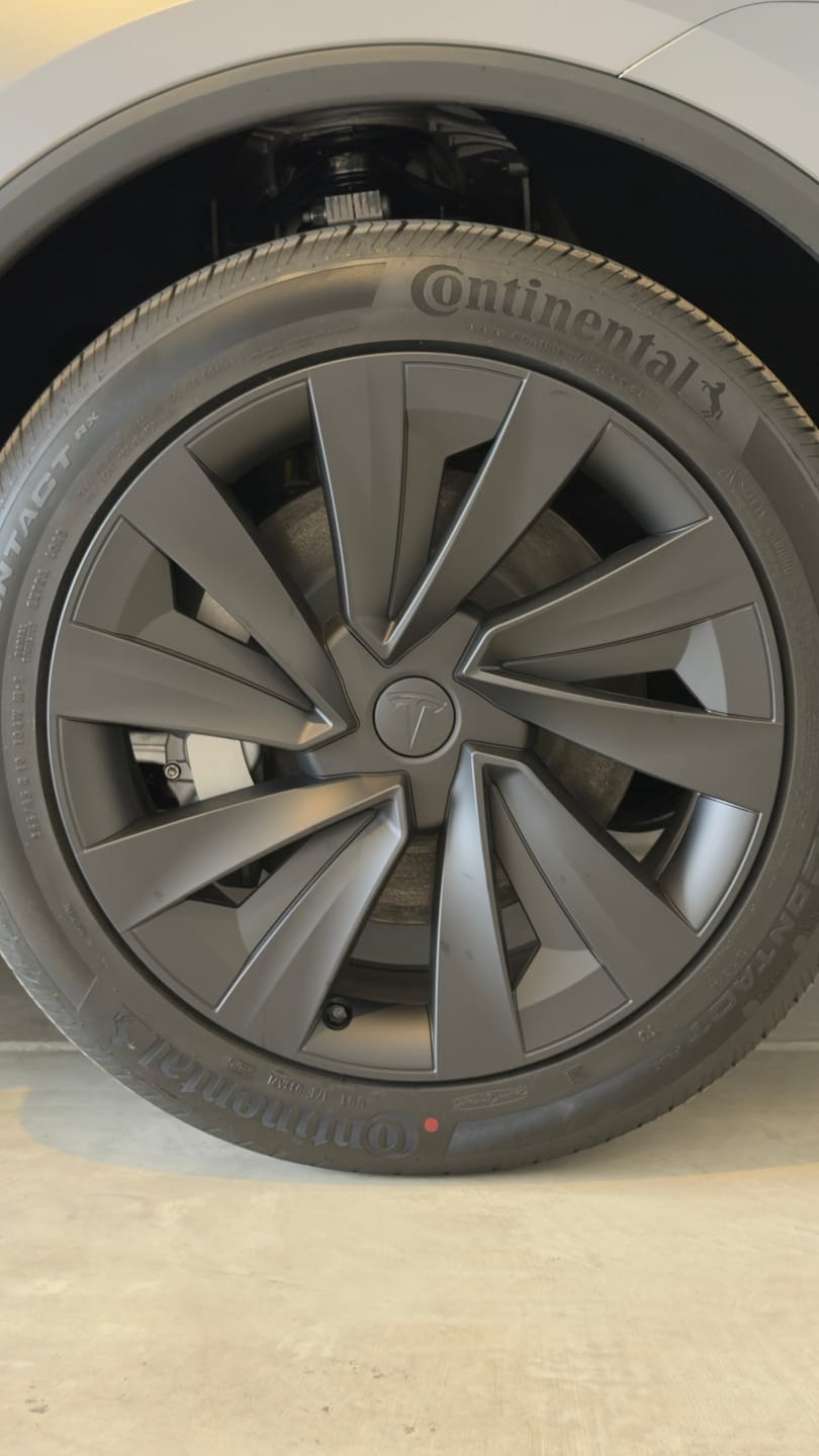 Customer photo review of TESPLUS 19'' Helix 2.0 Style Wheel Cover For Model Y Juniper