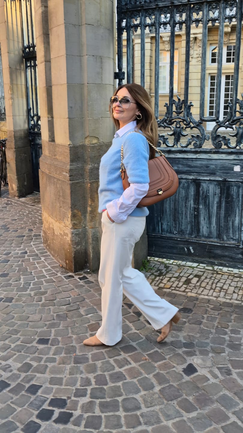 Customer photo review of Alpaka Pulli mit Halbarm