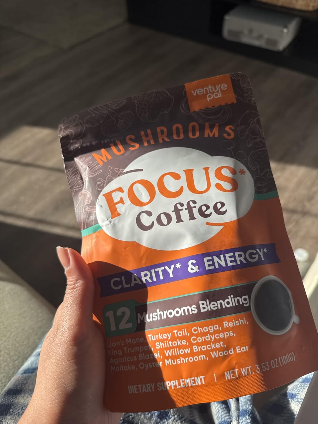 Customer photo review of Slim Mushroom Coffee - 40 Servings