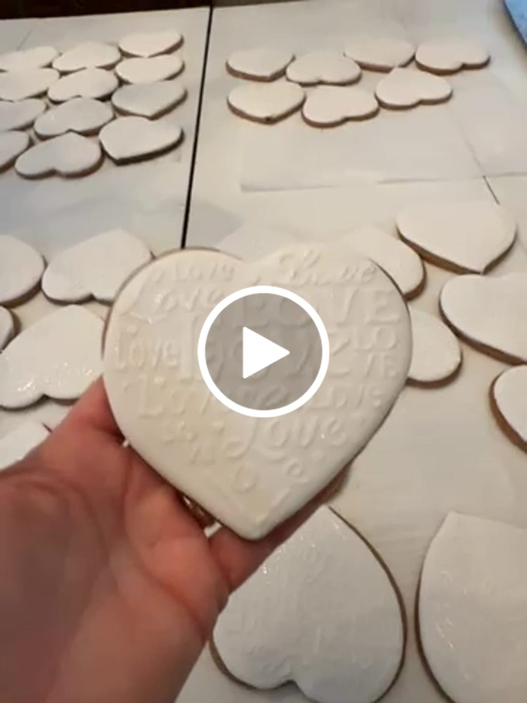 Customer video review of Love Saying Cookie Stencil by Designer Stencils
