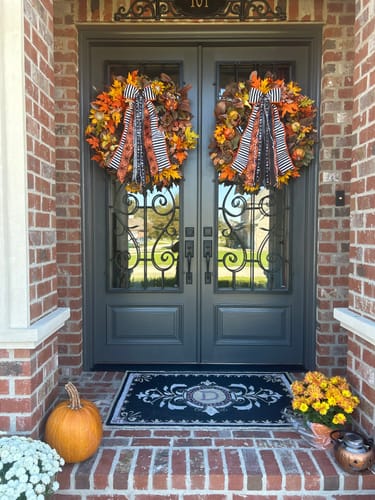 Customer photo review of Bewitched Wreath Ribbon*