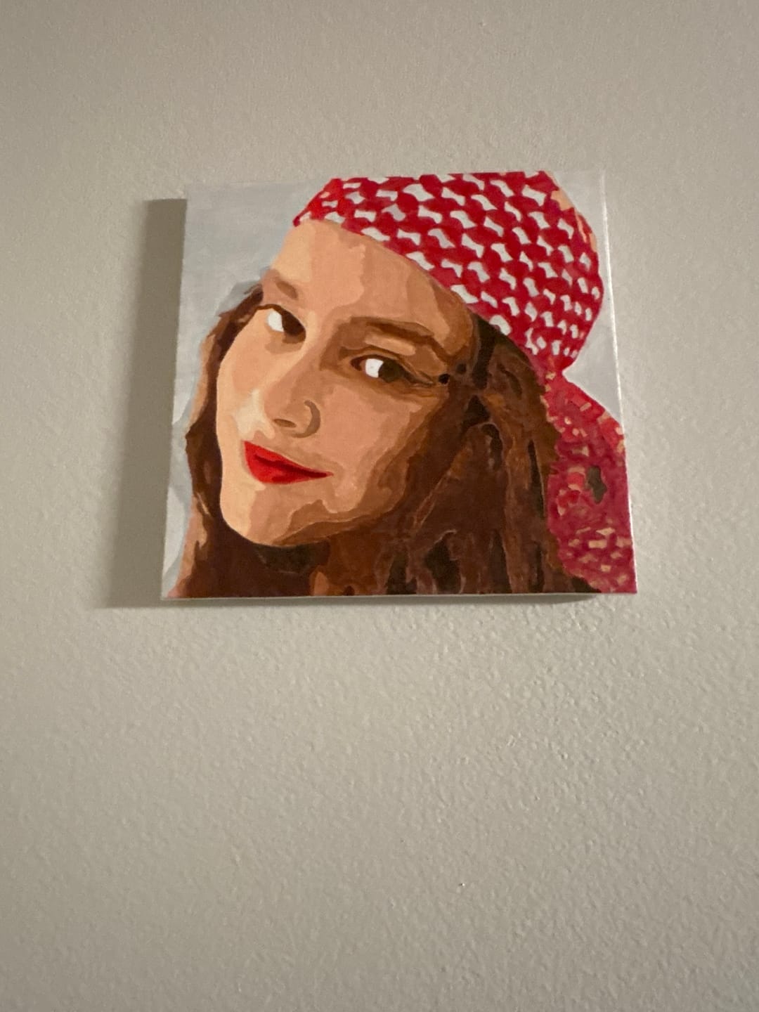 Customer photo review of Customized Paint by Numbers Kit - Paint Your Own Photo