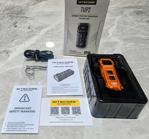 Customer photo review of TUP 2 (Orange) - 1200 lumens
