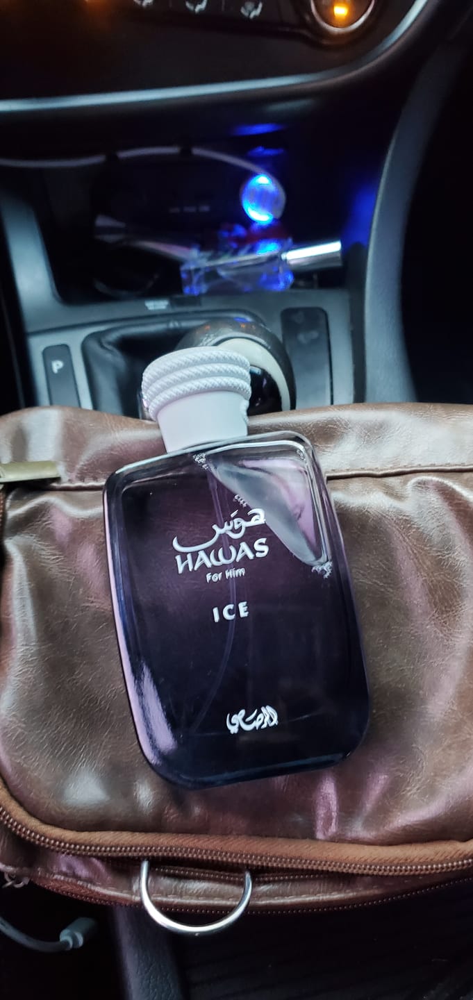 Customer photo review of HAWAS ICE FOR HIM 3.4 OZ