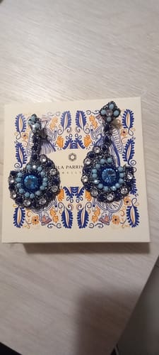 Customer photo review of Orecchini cuore d’Oceano